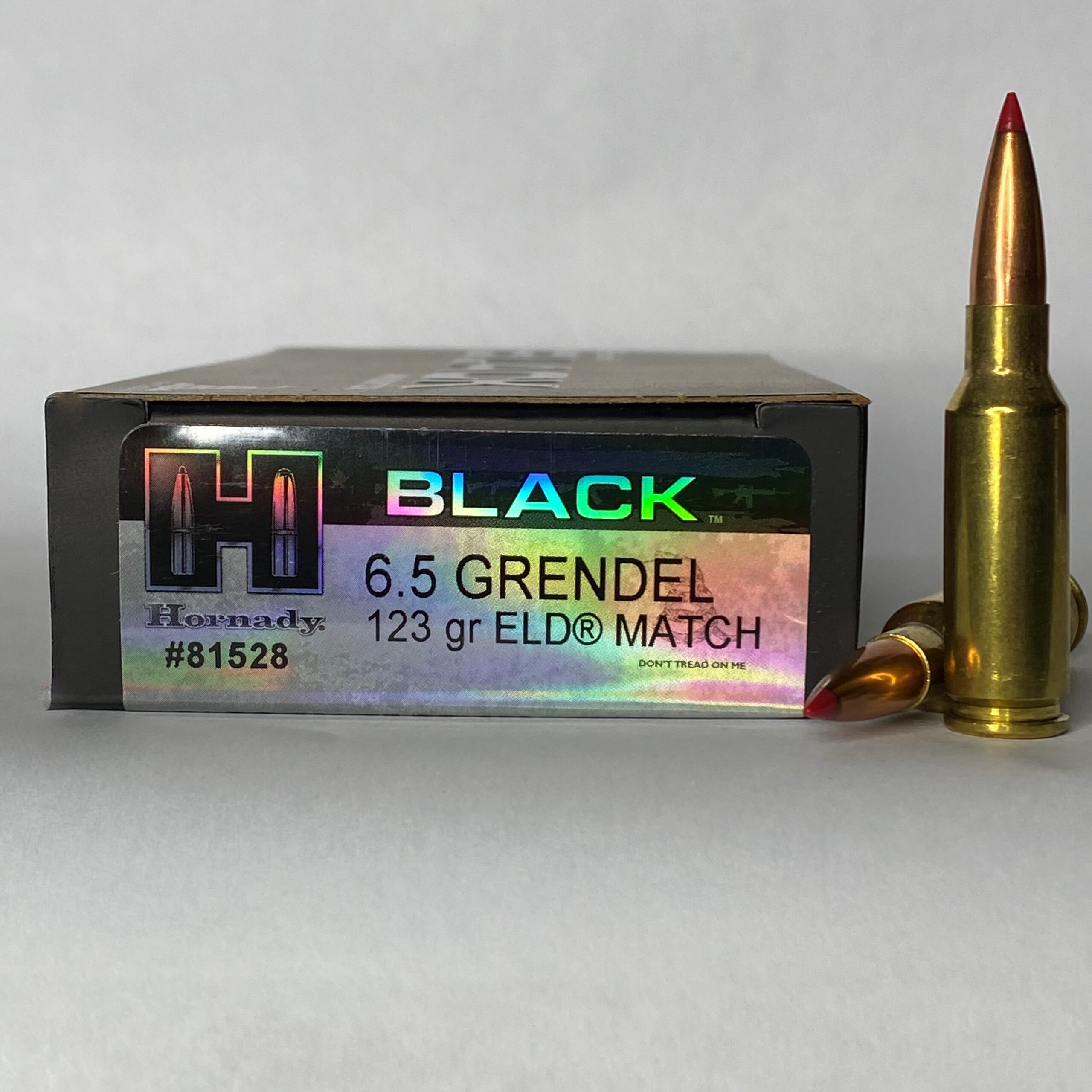 6.5 Grendel Hornady Black 123gr. ELD Match Ammo (20rds) TALO Tactical